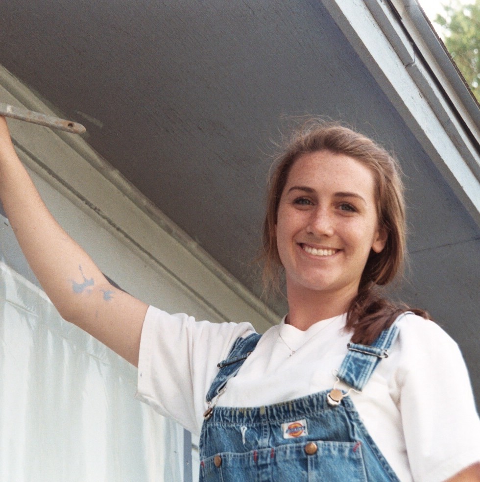 painting the side of house